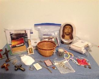 Religious items (more items found after picture was taken)