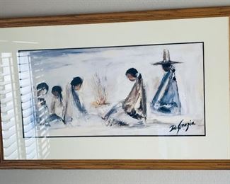 DeGrazia Print 25x40" $45