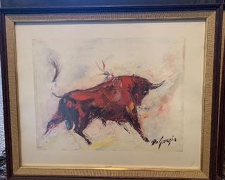 DeGrazia print 22x18" $50