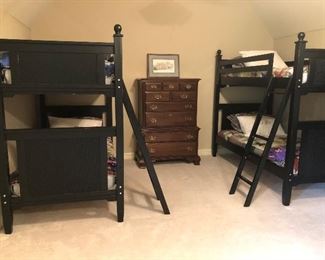 Pair Of Black Bunkbeds