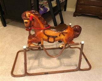 Vintage Rocking Hobby Horse