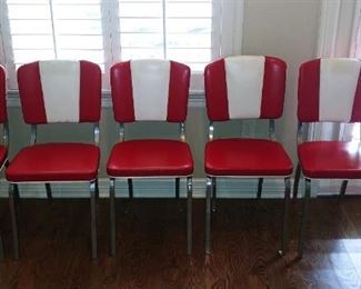 Retro Dinning Chairs and Table