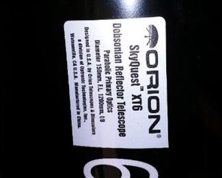 Orion SkyQuest XT6 Telescope