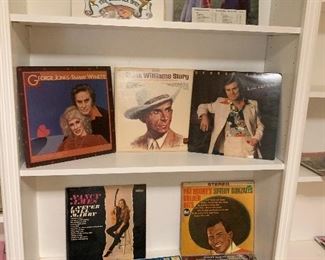 A few vintage country albums