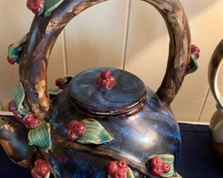 Asian inspired tea pot