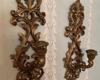 Home Interior resin type sconces