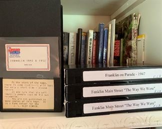 Vintage Franklin home movies on VHS