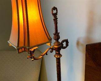 Modern floor lamp in vintage style