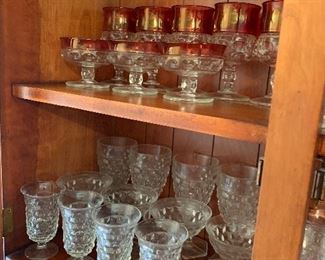 American Fostoria and Indiana Glass -King's Crown