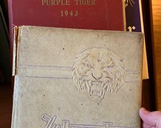 Watertown High School 1941 and 1943 yearbooks