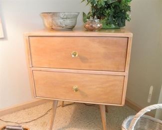 mccobb end table with two drawers