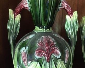 Two matching handles cases 1930s