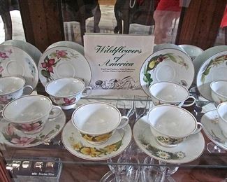 WILDFLOWERS OF AMERICA PORCELAIN C0LLECTION