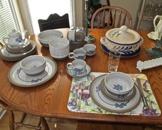 COMPLETE SET OF MIDWINTER STONEWARE 
