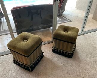 Velvet stools