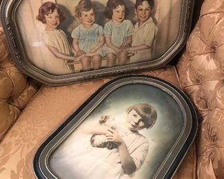 Convex glass portrait pictures