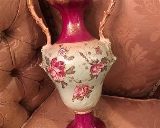 Hand painted vase