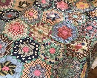 Flower garden quilt 