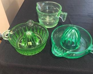 Green depression reamers