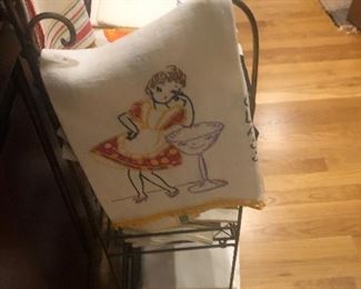 Linen dish towel