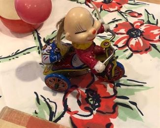 Tin toy key wind Works 