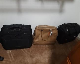 New and gently used luggage