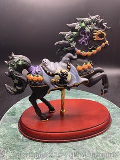 The Halloween Carousel Horse by Lenox
