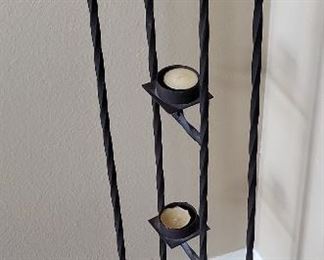 iron tea light candle holder