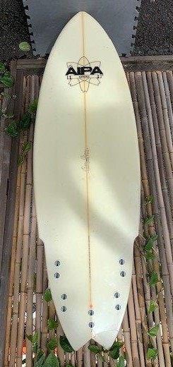 BAS001-Ben Aipa 5'7" Sting Swallow Tail Surfboard