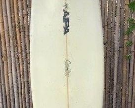 BAS007-Ben Aipa 6'8" Custom Sting Swallow Tail Surfboard