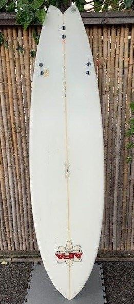 BAS008 Ben Aipa 6'8" Custom Swallow Tail Surfboard