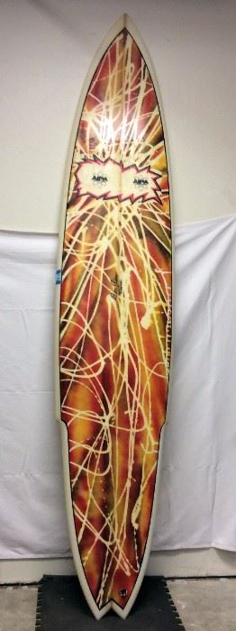 BAS014-Ben Aipa's Personal 9'4" Custom Sting Swallow Tail Surfboard