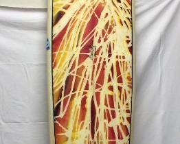 BAS015- Ben Aipa's Personal 8'6" Custom Swallow Tail Surfboard