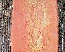 BAS018- Ben Aipa's 10'4" Sting Swallow Tail Surfboard