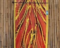 BAS025-12'2" Red-White Sting Surfboard