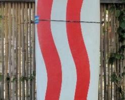 BAS026-8' Sting Hawaiian Graphics Surfboard