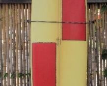 BAS028-Ben Aipa designed 9' Blue Sting Swallow Tail Custom Surfboard