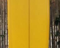 BAS036-Ben Aipa Design 9'2" Black and White Surfboard