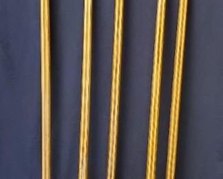 BAS103- 5ea Kids Wood Paddle