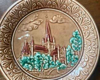 antique Majolica plate, many others available too