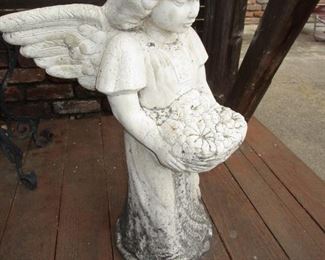 Cement Angel - one on many on the estate!