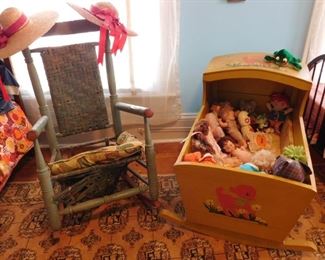 As is Rocker and Home made Cradle
