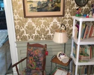 Reading Lamp Magazine Rack