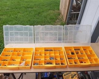 3 Organizers with Hardware