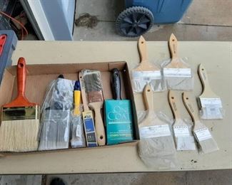 Assorted Paint Brushes