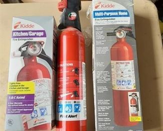 3 Fire Extinguishers