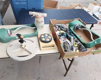 Assorted Sprinklers and Hose Splitters