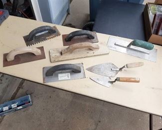 Assorted Trowels