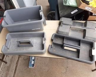 Craftsman Toolbox with 2 Trays