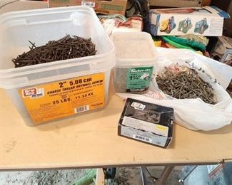 Assorted Hardware - Approximately 15 Lbs Total